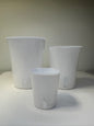 Self watering pots, transparent inserts